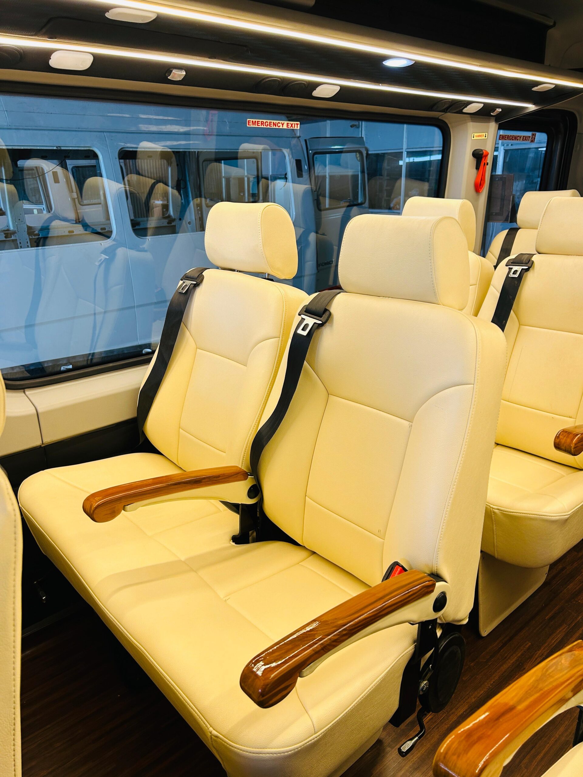 16 Seater Urbania Interior